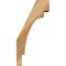 Ekena Millwork 4"W x 8"D x 16"H Merced Rough Sawn Knee Brace, Western Red Cedar BRC04X08X16MRC00RWR - alternate 4